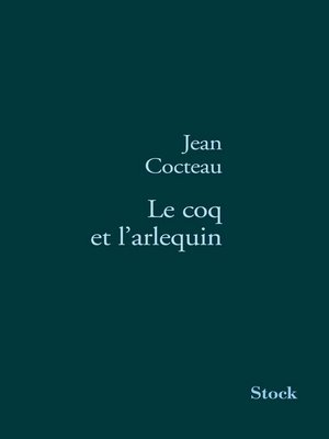cover image of Le coq et l'arlequin